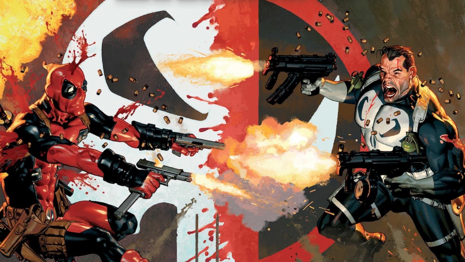 Les anti-héros les plus mortels de Marvel s'affrontent dans le nouveau crossover Deadpool et Punisher "Big Guns"