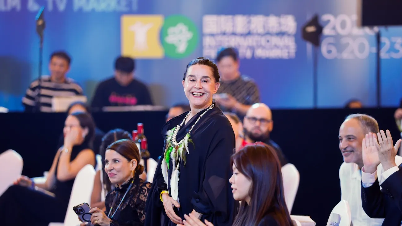 Lucélia Santos in Shanghai